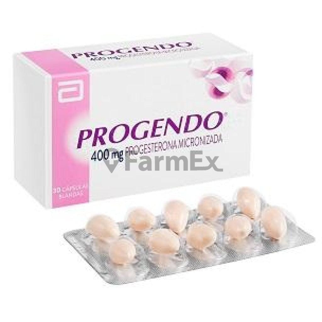 Progendo 400 mg x 30 cápsulas Farmex-BanMedica-Persistente